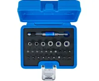 BGS Sada bitů a nástrčných klíčů, pohon vnější šestihran 6,3 mm (1/4"), 2 v 1, 26dílná - BGS 4 (4)