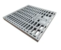 MONDIAL mříž pochůzná s madlem 200 x 200 MONDIAL mříž pochůzná s madlem 200 x 200