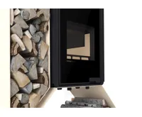 HS Flamingo Krbová kamna FLAMINGO DELUXE ® KAMPA levá, krémová (20)