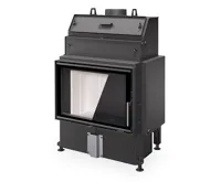 ROMOTOP Krbová vložka HEAT W4G 70.50.06 s výměníkem, Černý Igniton