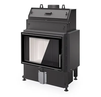 ROMOTOP Krbová vložka HEAT W4G 70.50.06 s výměníkem, Černý Igniton