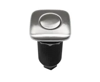 EcoMaster Samostatné pneutlačítko hranaté - matné Matný nerez (5)