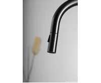 SAPHO FLAWO stojánková dřezová baterie s výsuvnou sprškou, gun metal (3)