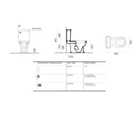 GSI CLASSIC WC kombi, spodní/zadní odpad, bílá (7)
