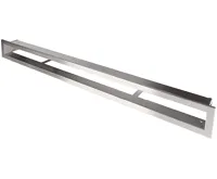 HS Flamingo Krbová mřížka OTEVŘENÁ 80x6 cm, nerez