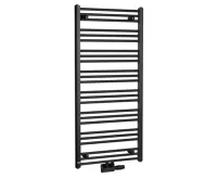 BRUCKNER ALBRECHT otopné těleso 600x1250 mm, středové připojení, černá mat BRUCKNER ALBRECHT otopné těleso 600x1250 mm, středové připojení, černá mat