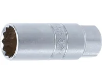 BGS Nástrčná hlavice na zapalovací svíčky, dvanáctihranná | 10 mm (3/8") | 18 mm - BGS 2793 BGS Nástrčná hlavice na zapalovací svíčky, dvanáctihranná | 10 mm (3/8") | 18 mm - BGS 2793
