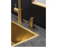 Nerezový dřez REGINOX SET MIAMI 500 GOLD + Baterie CANO + příslušenství, zlatá (9)