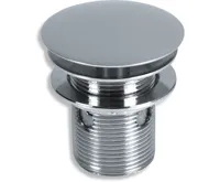 NOVASERVIS Uzávěr výpusti LUXUS pro umyvadlo bez přepadu chrom - 36,0