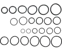 BGS O - kroužky gumové "maxi" ,sada 285 dílů,18-50mm (1)