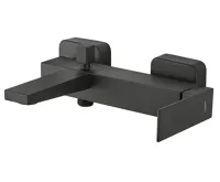 SAPHO SPECTRE nástěnná vanová baterie, černá mat SAPHO SPECTRE nástěnná vanová baterie, černá mat