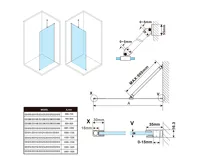 POLYSAN ESCA sklo Marron 1167x2100mm (2)