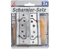 BGS Sada závěsů, nerezová ocel, pro prostorově úspornou montáž, 100 x 50 mm, 2dílná (1)