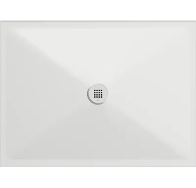 GSI Keramická sprchová vanička, obdélník 120x90x2cm, bílá mat