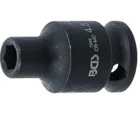 BGS Silová nástrčná hlavice, šestihranná,  6,3 mm (1/4&quot;),  4,5 mm