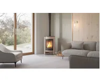 HS Flamingo Krbová kamna MASTERFLAMME ® Medie I, krémová (13)