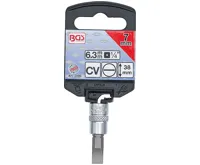 BGS Hlavice zástrčná 1/4" s plochým bitem 7,0 mm, zatíž. do 2 kg (1)