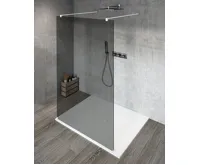 GELCO VARIO WHITE jednodílná sprchová zástěna do prostoru, kouřové sklo, 800 mm GELCO VARIO WHITE jednodílná sprchová zástěna do prostoru, kouřové sklo, 800 mm