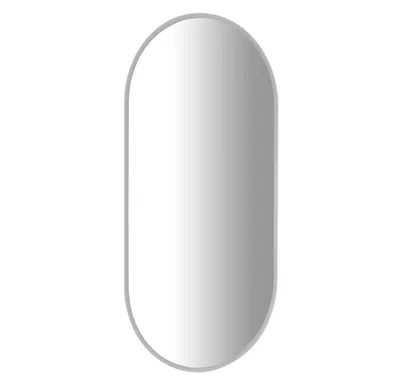 SAPHO MINOX oválné zrcadlo s LED osvětlením 50x100cm