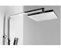 SAPHO Sprchový sloup k napojení na baterii, hlavová, ruční sprcha, chrom (6)