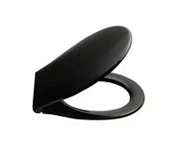 GSI CLASSIC WC sedátko, Soft Close, Quick Release, černá/chrom (1)