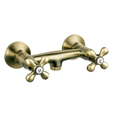 NOVASERVIS Sprchová nástěnná baterie 150 mm bronz - BAI7BR