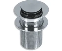 NOVASERVIS Uzávěr výpusti LUXUS pro umyvadlo bez přepadu chrom - 38,0 NOVASERVIS Uzávěr výpusti LUXUS pro umyvadlo bez přepadu chrom - 38,0