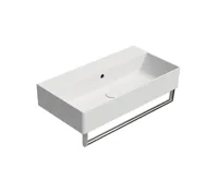 GSI KUBE X keramické umyvadlo 70x37cm, bez otvoru, bílá mat (4)