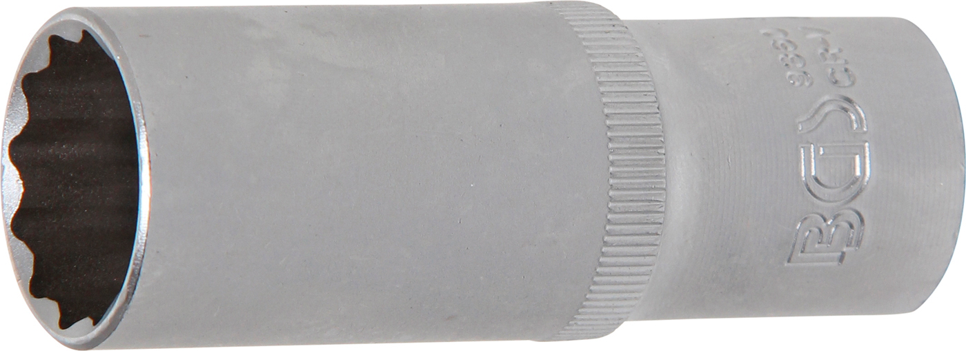 Bgs hlavice nástrčná dvanáctihranná, prodloužená, 12,5 mm (1/2"), 21 mm