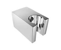 AQUALINE Držák sprchy hranatý, pevný, ABS/chrom AQUALINE Držák sprchy hranatý, pevný, ABS/chrom