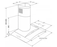 CATA Odsavač par EMPIRE KD 307060 (1)