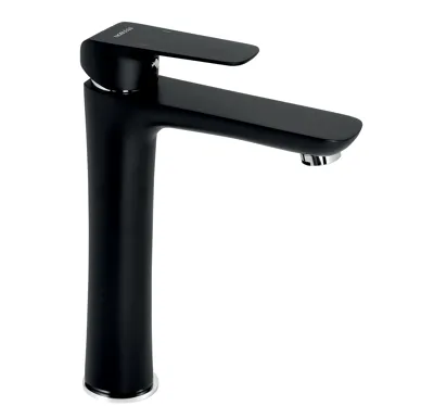 NOVASERVIS Umyvadlová baterie bez výpusti Nobless Tina černá matná - 38501/1,5