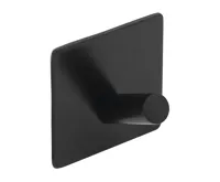 SAPHO Samolepící háček, černá mat