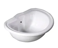 KERASAN RETRO keramické umyvadlo zápustné, 50x41cm, bílá