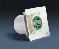 CATA ventilátor e150 GTH sklo hygro časovač bílý (3)