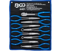 BGS Sada kleští na konektory zapalovacích svíček s prodlouženými čelistmi ,  extra dlouhé ,  9 BGS Sada kleští na konektory zapalovacích svíček s prodlouženými čelistmi ,  extra dlouhé ,  9