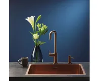 Nerezový dřez REGINOX SET MIAMI 500 COOPER + Baterie CRYSTAL + příslušenství, měď (4)