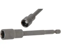 BGS Hlavice nástrčná,velmi dlouhá, pro vrtačky, pohon vnější šestihran 6,3 mm,(1/4")Drive,11mm BGS Hlavice nástrčná,velmi dlouhá, pro vrtačky, pohon vnější šestihran 6,3 mm,(1/4")Drive,11mm