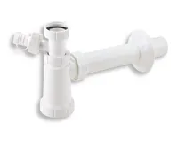 NOVASERVIS Sifon 5/4" pračkový vývod matka plast - 432,PP