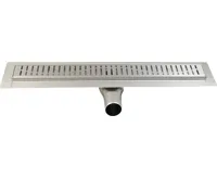 GELCO MANUS ONDA nerezový podlahový žlab s roštem, L-950, DN50