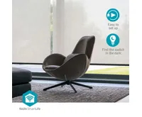 TUYA / SmartLife Nástěnný vypínač pro rolety, žaluzie, Smart Zigbee WIFIWC10WT, sklo, bílá (9)