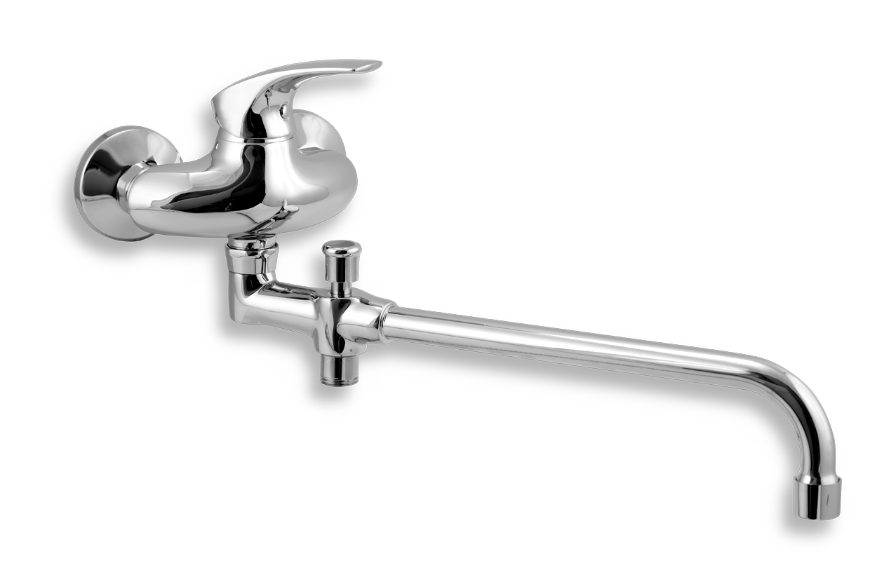 Novaservis paneláková baterie bez příslušenství 100 mm metalia 57 chrom - 57037/1,0