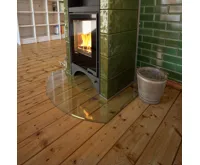 HS Flamingo Kachlová kamna AQUAFLAM VARIO ® PERU 11kW, kachle zelená (teplovzdušná verze) (18)