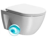 GSI PURA ECO závěsná WC mísa, Swirlflush, 36x55cm, bílá dual-mat GSI PURA ECO závěsná WC mísa, Swirlflush, 36x55cm, bílá dual-mat