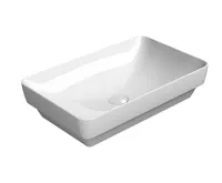 GSI PURA keramické umyvadlo na desku 60x38cm, bílá ExtraGlaze GSI PURA keramické umyvadlo na desku 60x38cm, bílá ExtraGlaze