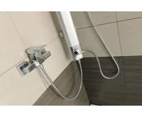 AQUALINE TOUR sprchový sloup k napojení na baterii, hlavová, ruční sprcha, chrom (4)