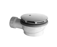 GSI Vaničkový sifon, průměr 90mm, DN40, nízký, krytka chrom