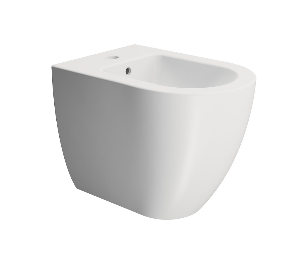 Gsi pura big bidet stojící 36x55cm, bílá mat