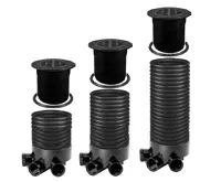 OSMA kanalizační šachta 315x3000 mm vícevtoková KG 200 poklop teleskopický mříž - 40t OSMA kanalizační šachta 315x3000 mm vícevtoková KG 200 poklop teleskopický mříž - 40t