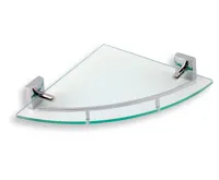 NOVASERVIS Rohová polička se zábradlím Metalia 12 chrom - 0258,0 NOVASERVIS Rohová polička se zábradlím Metalia 12 chrom - 0258,0